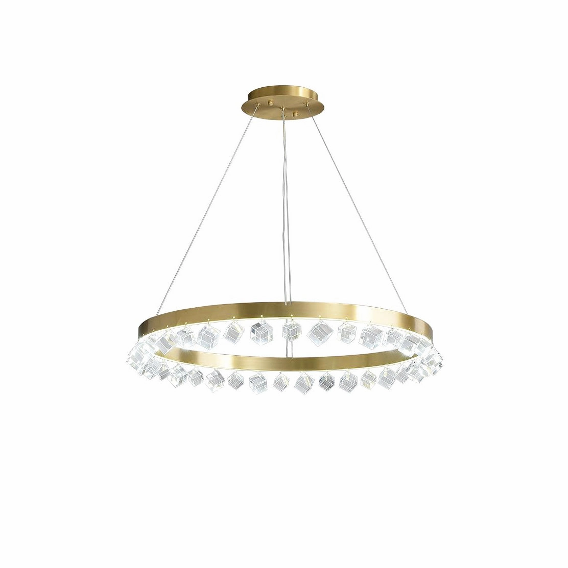 Loop Crystal Chandelier