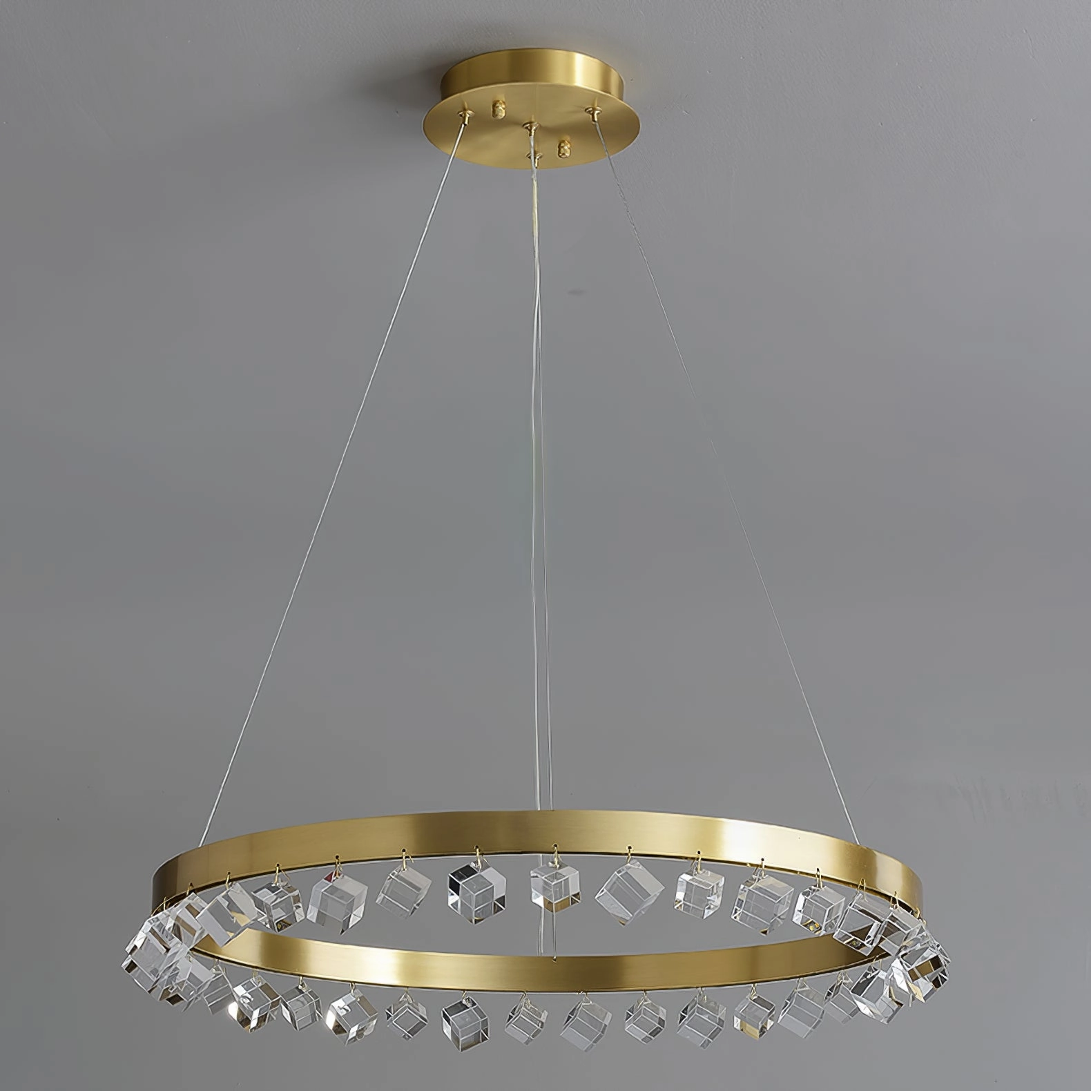 Loop Crystal Chandelier