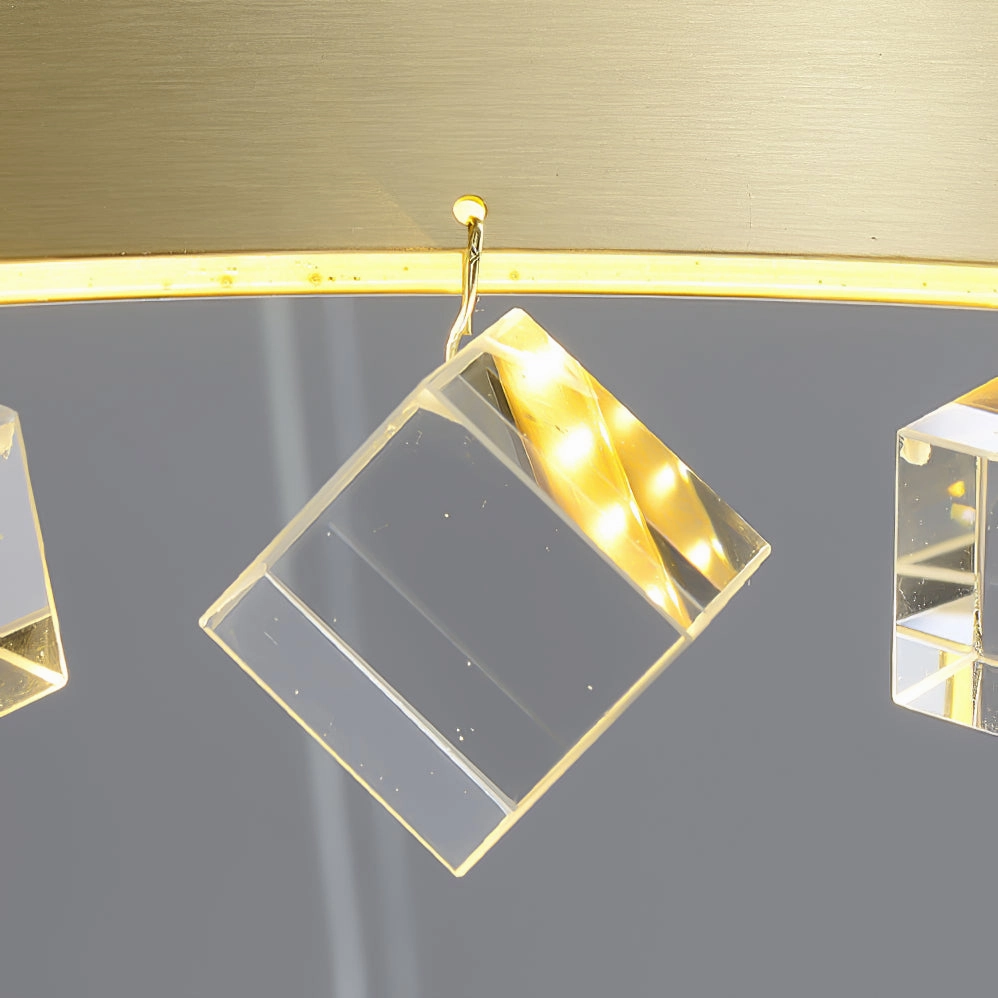 Loop Crystal Chandelier