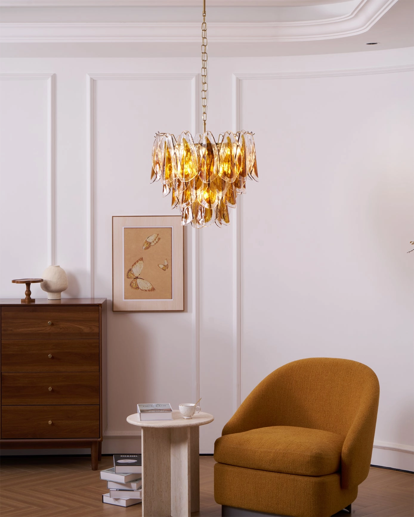 Lorena Glass Chandelier