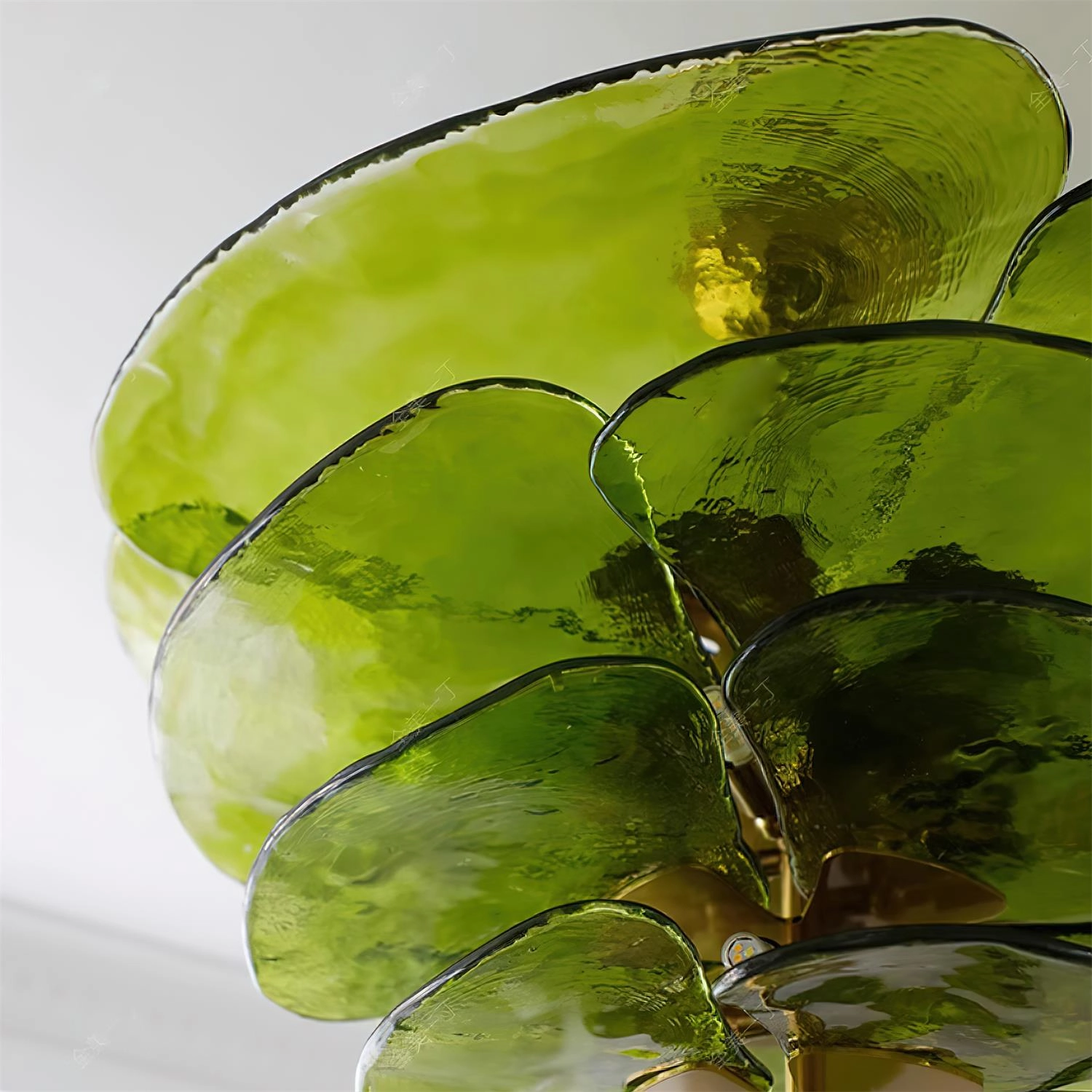 Lotus Leaf Murano Chandelier