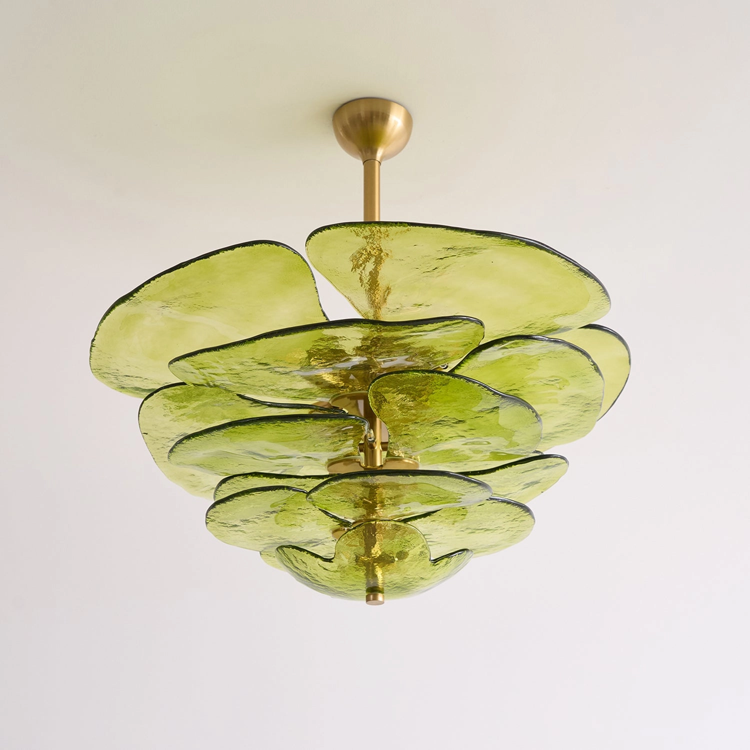 Lotus Leaf Murano Chandelier