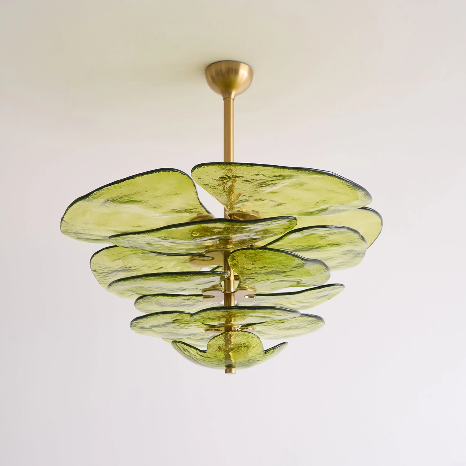 Lotus Leaf Murano Chandelier