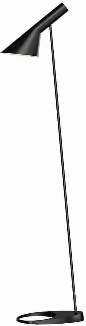 Louis Poulsen Aj Floor Lamp, Black garden LED light