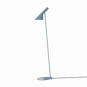 Louis Poulsen Aj Floor Lamp, Dusty Blue garden LED light
