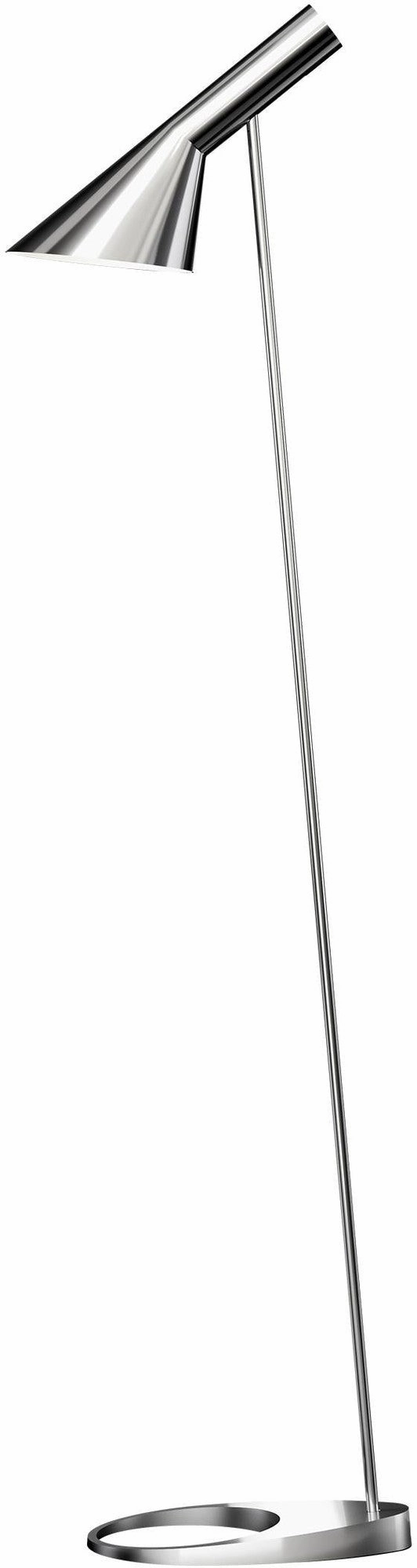 Louis Poulsen Aj Floor Lamp, Stainless Steel garden LED light
