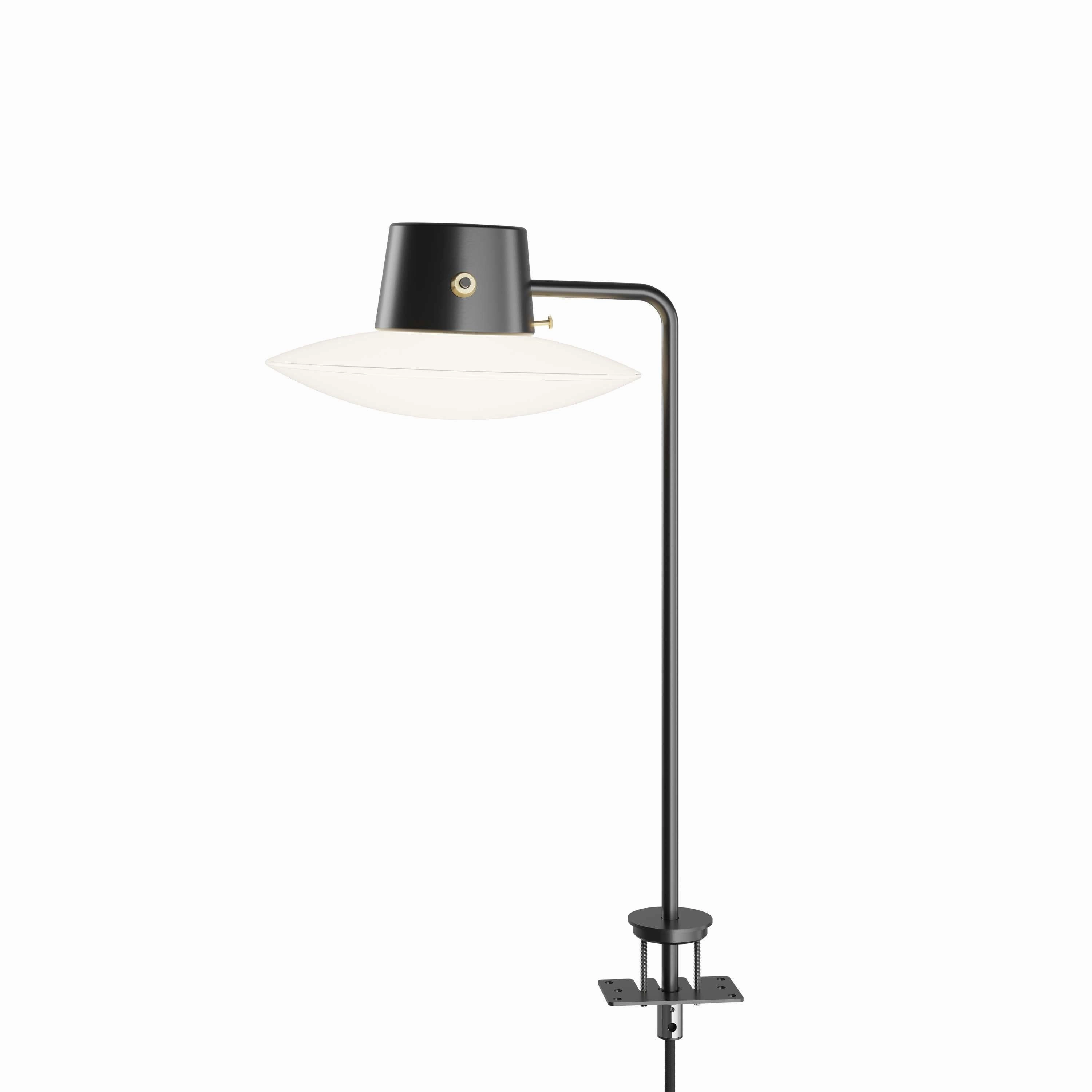 Louis Poulsen Aj Oxford Table Lamp Opal  41 Cm With Pin  10 Mm