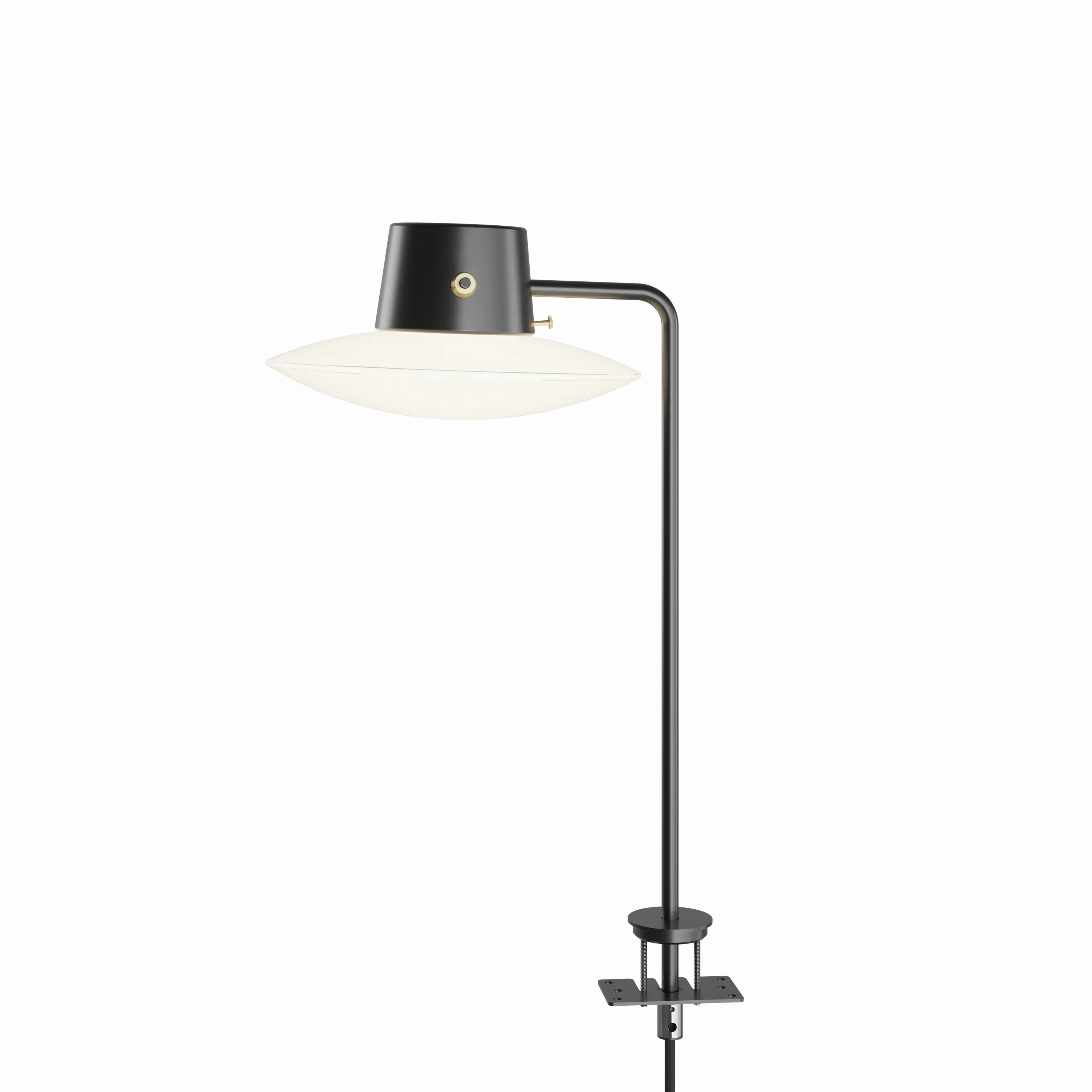 Louis Poulsen Aj Oxford Table Lamp Opal  41 Cm With Pin  10 Mm