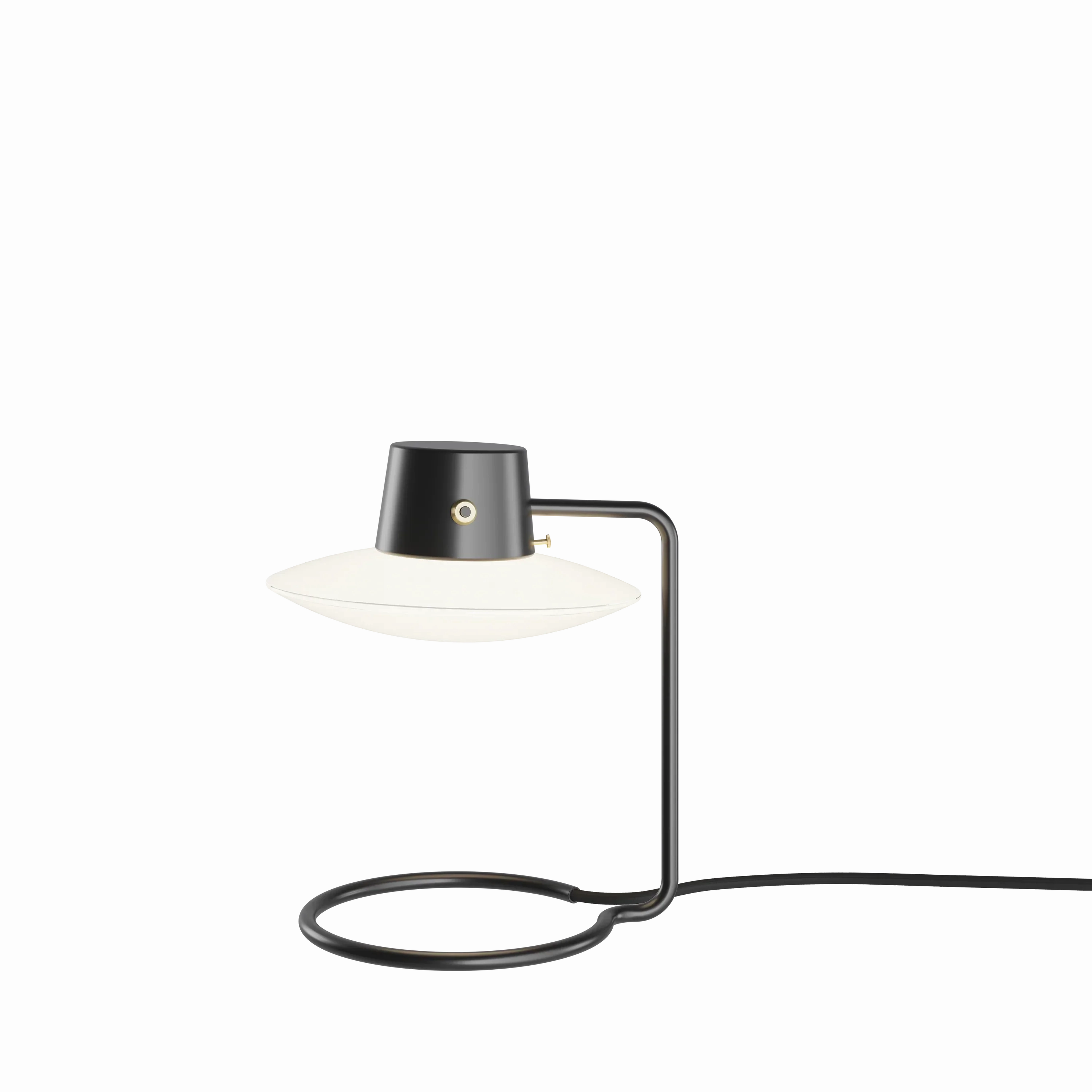Louis Poulsen Aj Oxford Table Lamp Opal Glass  28 Cm