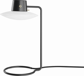 Louis Poulsen Aj Oxford Table Lamp Opal Glass  41 Cm designer outdoor lamp