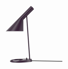 Louis Poulsen Aj Table Lamp V3, Aubergine designer outdoor lamp