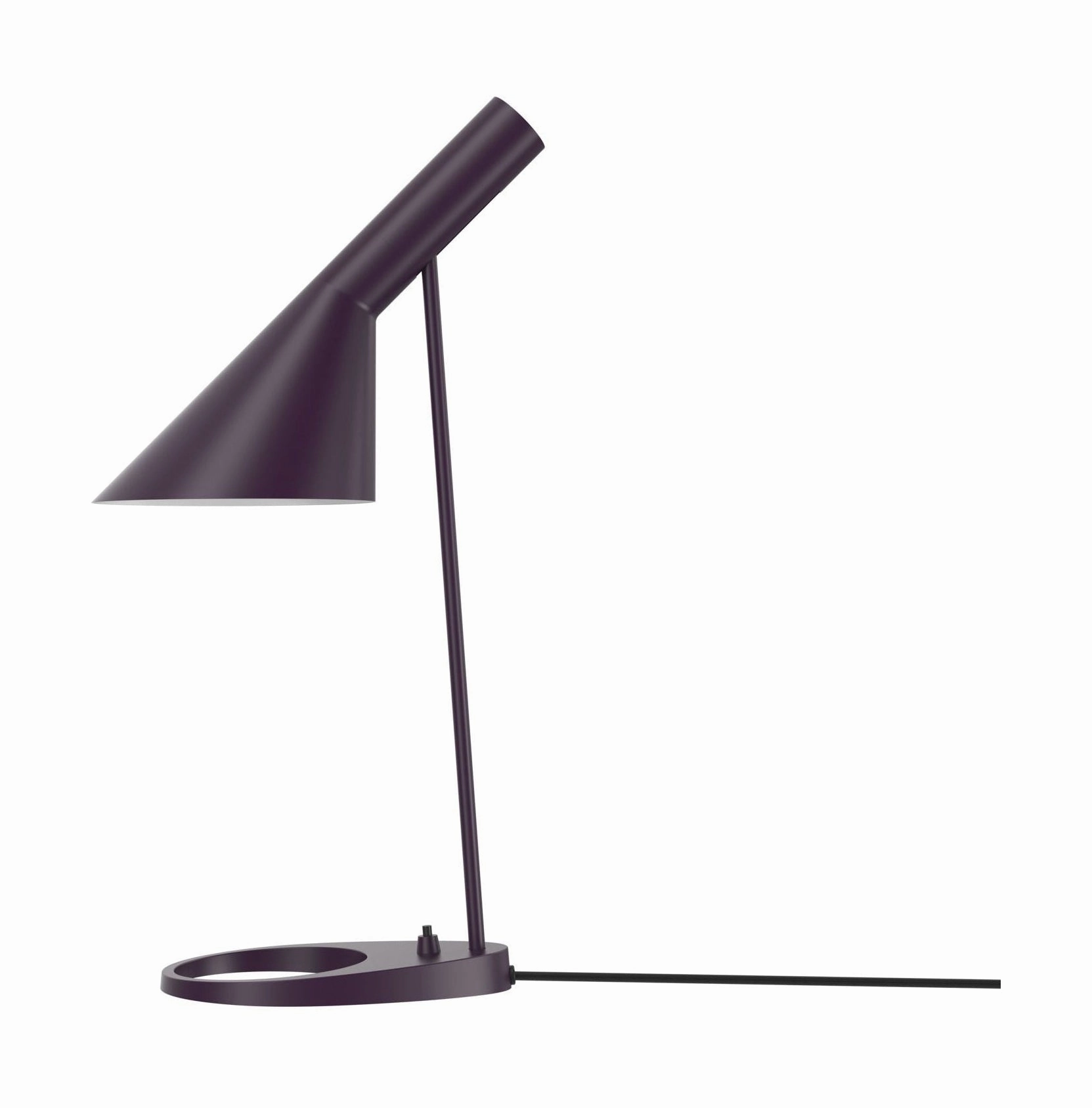 Louis Poulsen Aj Table Lamp V3, Aubergine designer outdoor lamp