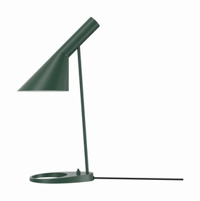 Louis Poulsen Aj Table Lamp V3, Dark Green designer outdoor lamp