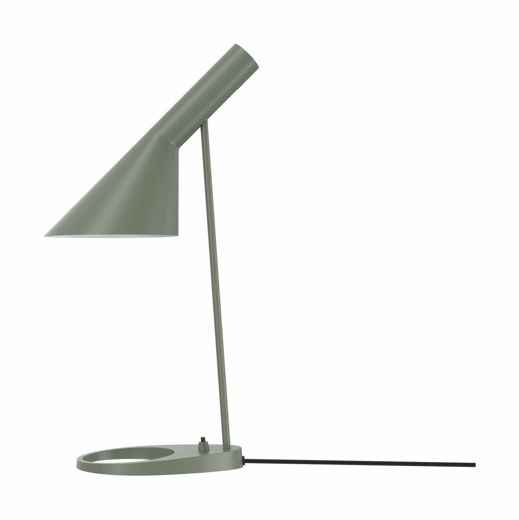 Louis Poulsen Aj Table Lamp V3, Pale Petroleum designer outdoor lamp