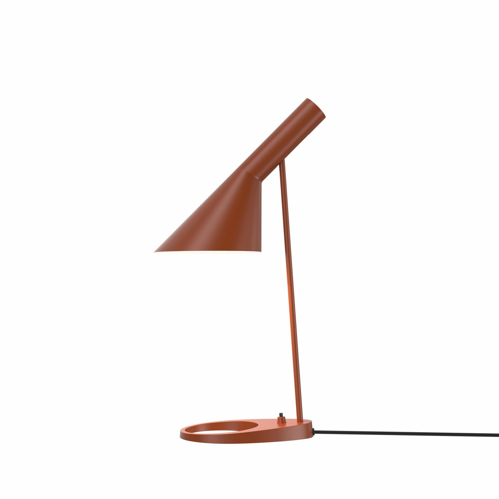 Louis Poulsen Aj Table Lamp V3, Rusty Red