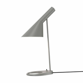 Louis Poulsen Aj Table Lamp, Warm Grey designer outdoor lamp