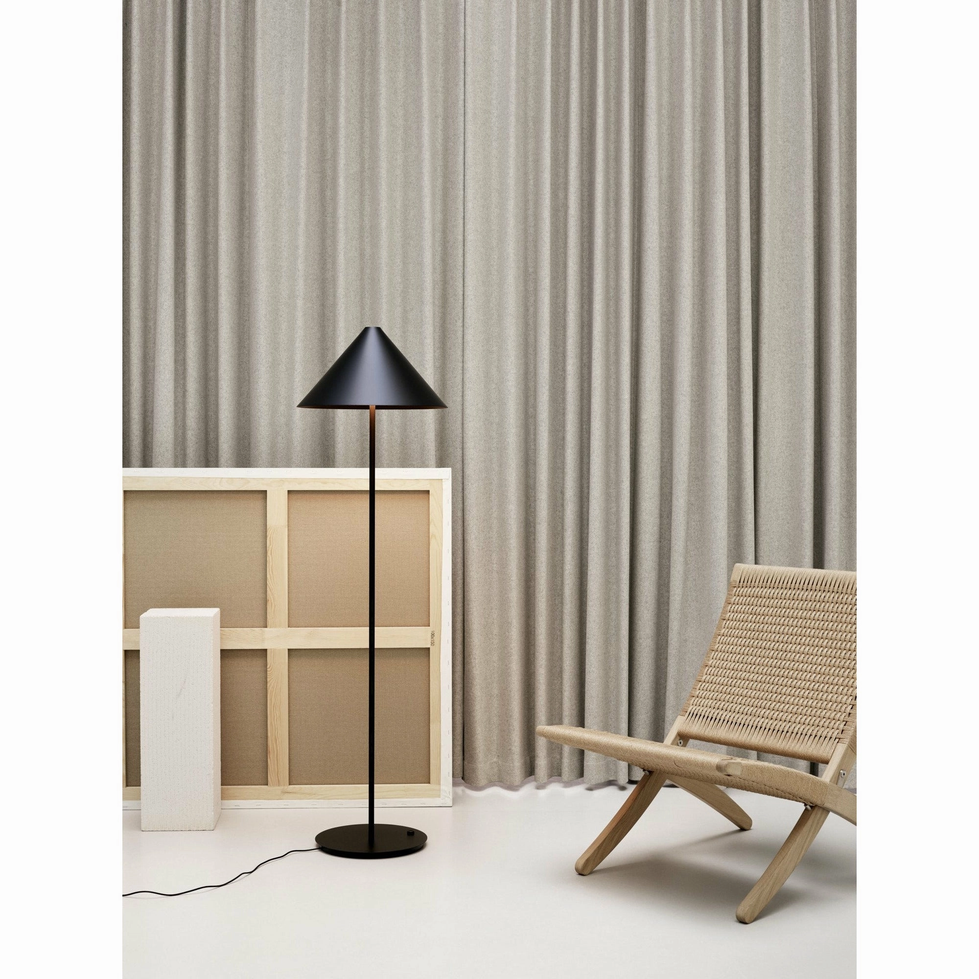 Louis Poulsen Keglen Floor Lamp, Black