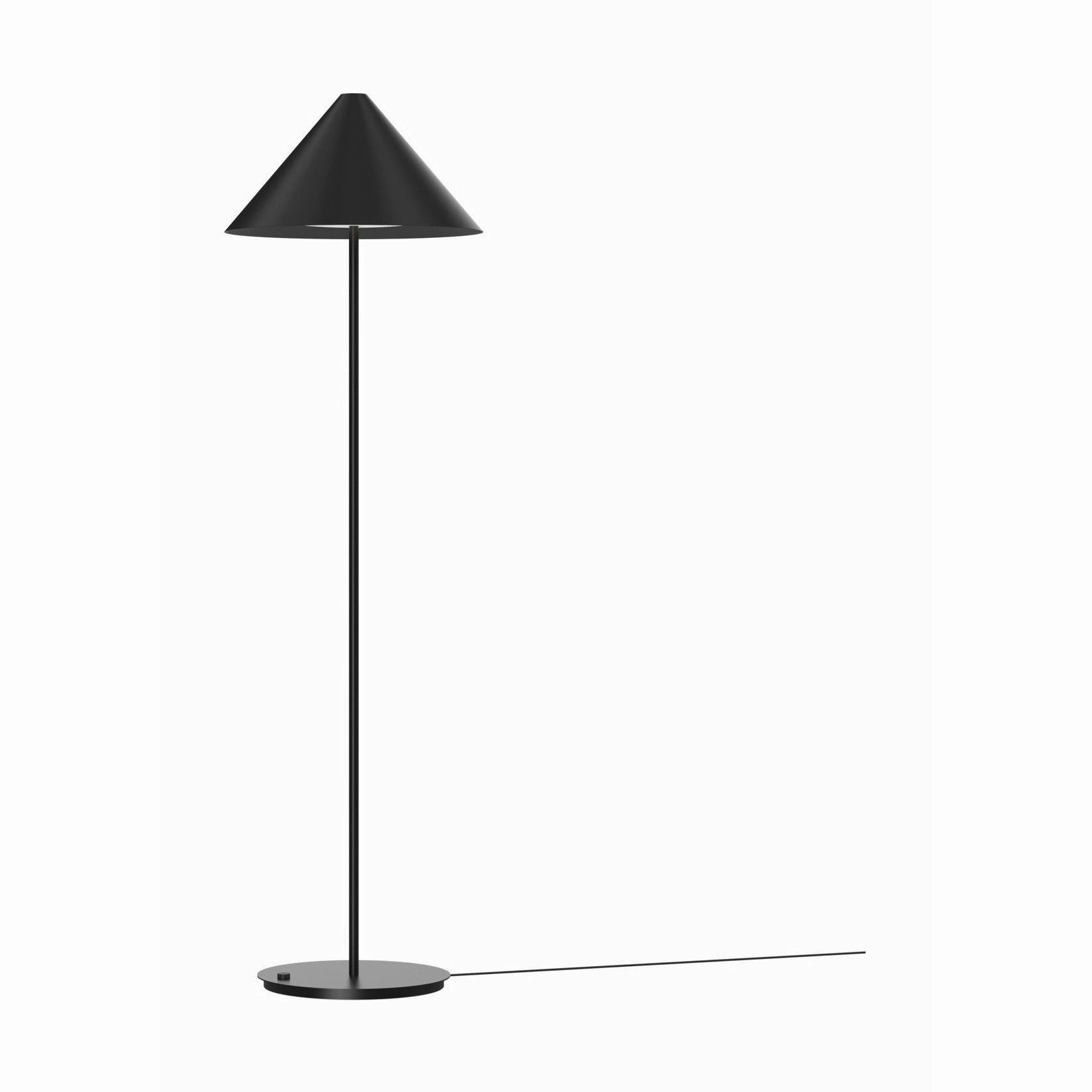 Louis Poulsen Keglen Floor Lamp, Black garden LED light