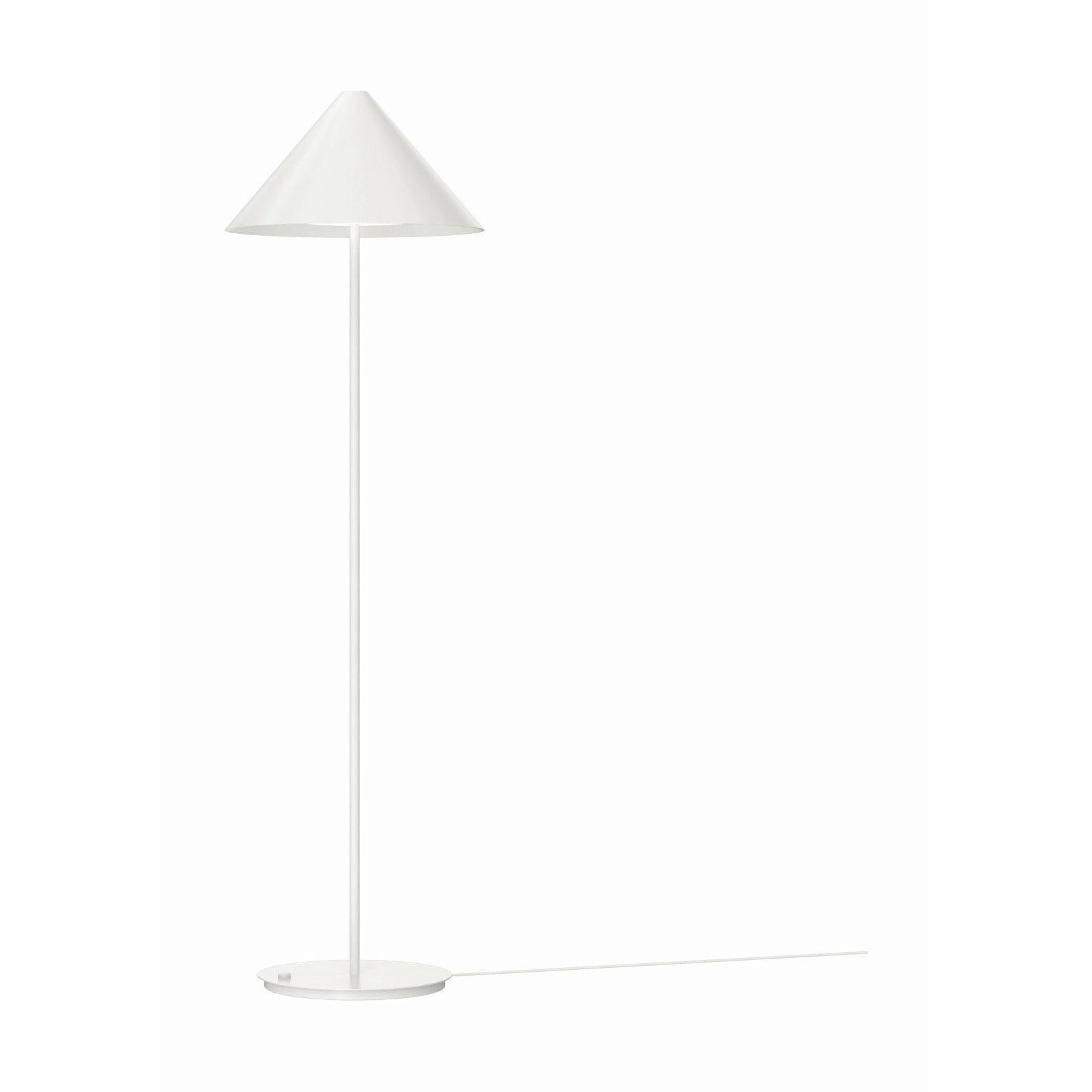 Louis Poulsen Keglen Floor Lamp, White garden LED light
