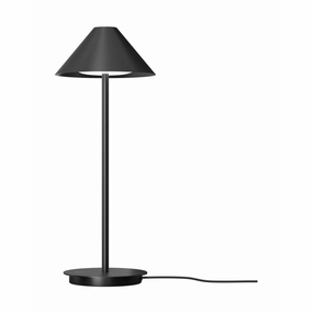 Louis Poulsen Keglen Table Lamp, Black designer outdoor lamp