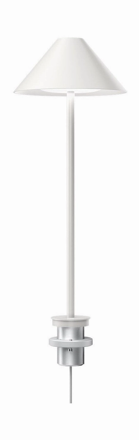 Louis Poulsen Keglen Table Lamp Led 3000 K 8.5 W Pin 4 Cm, White designer outdoor lamp