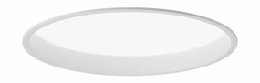 Louis Poulsen Lp Circle Recessed Ceiling Lamp Led Kelvin Adjustable 44 Cm, White designer outdoor lamp