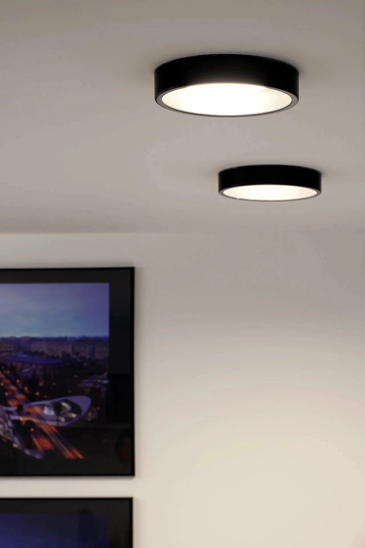 Louis Poulsen Lp Circle Semi Recessed Ceiling Lamp Led Kelvin Adjustable 44 Cm, White