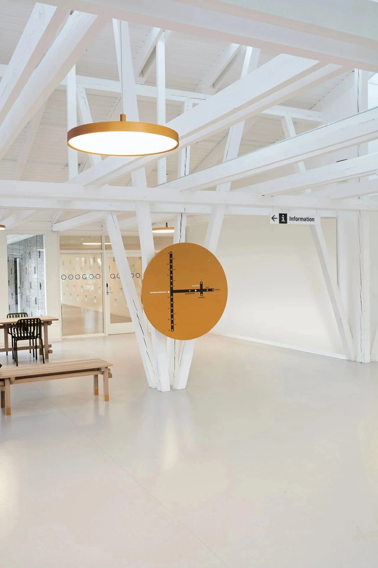 Louis Poulsen Lp Slim Round Suspended Lamp Led Kelvin Adjustable 44 Cm, White