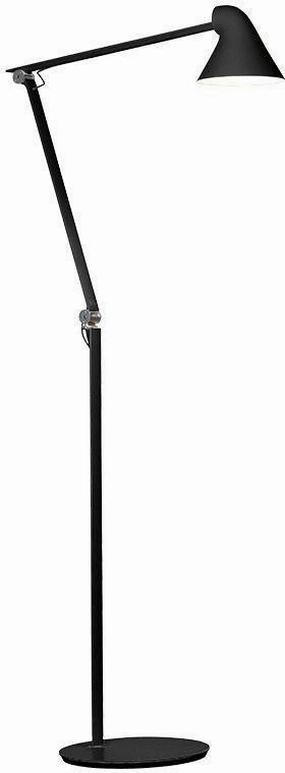 Louis Poulsen Njp Floor Lamp, Black garden LED light