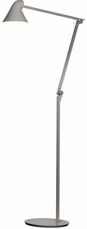 Louis Poulsen Njp Floor Lamp, Grey garden LED light