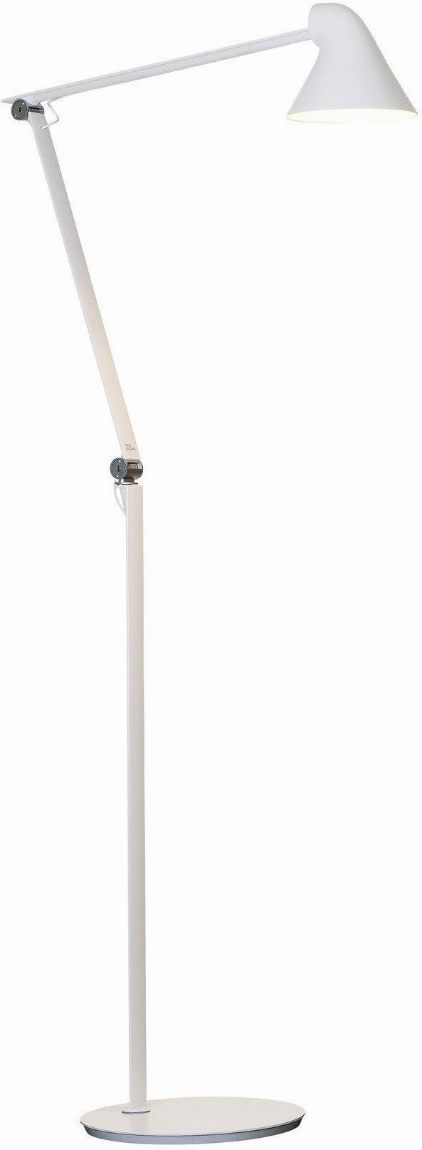 Louis Poulsen Njp Floor Lamp, White garden LED light