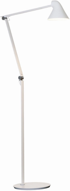 Louis Poulsen Njp Floor Lamp, White garden LED light