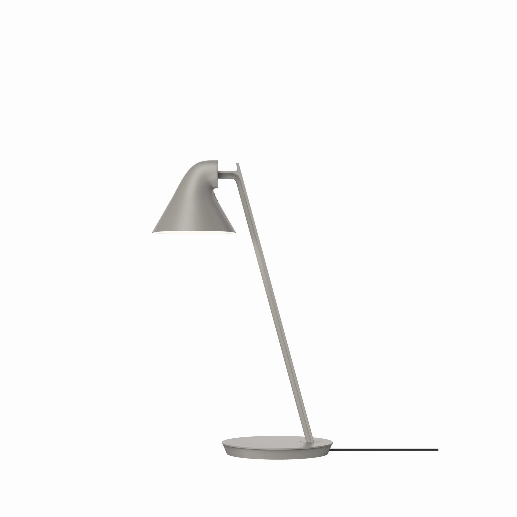 Louis Poulsen Njp Mini Table Lamp, Light Grey designer outdoor lamp