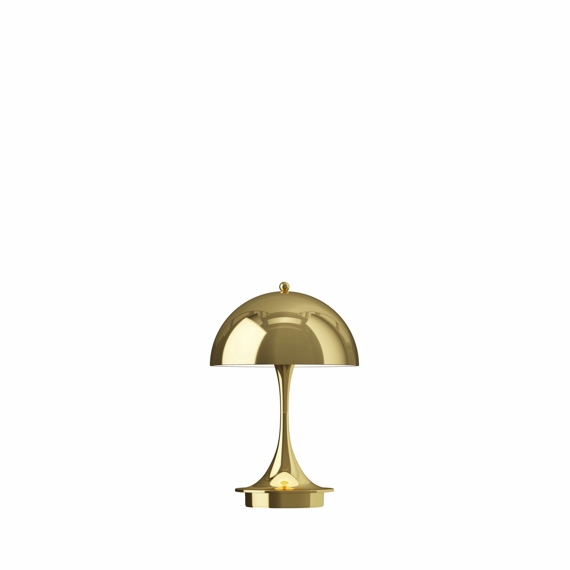 Louis Poulsen Panthella 160 Portable Table Lamp V3, Brass Metallised