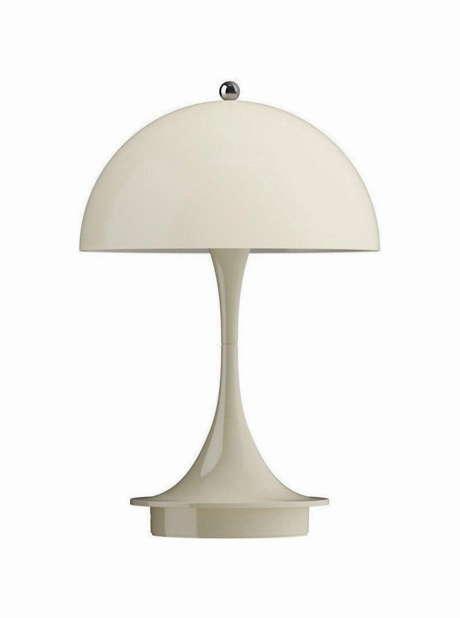 Louis Poulsen Panthella 160 Portable Table Lamp V3, Opal Beige designer outdoor lamp