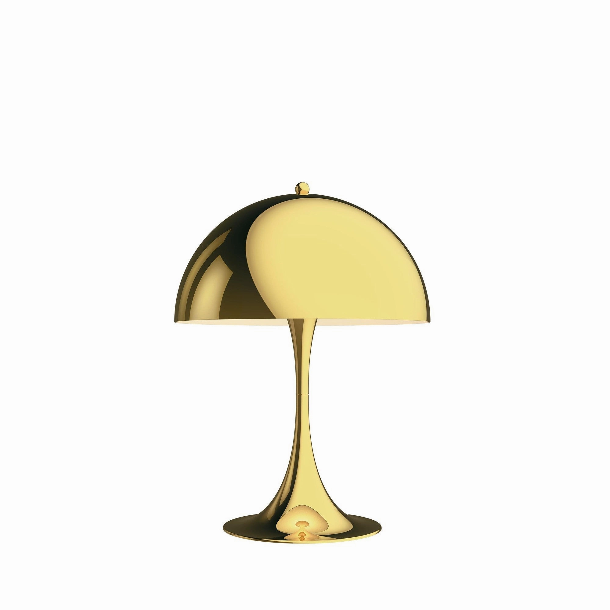 Louis Poulsen Panthella 250 Table Lamp Led 27 K, Brass designer outdoor lamp