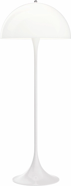 Louis Poulsen Panthella Floor Lamp, Opal White garden LED light
