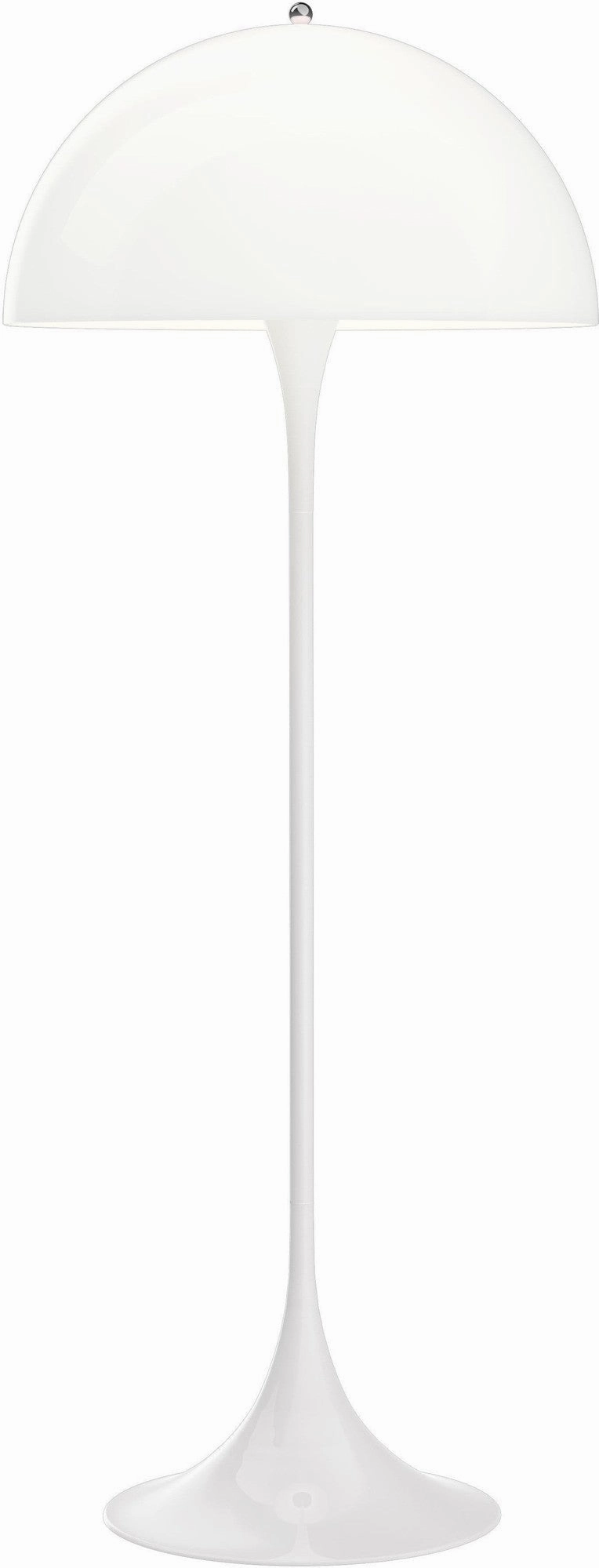Louis Poulsen Panthella Floor Lamp, Opal White garden LED light