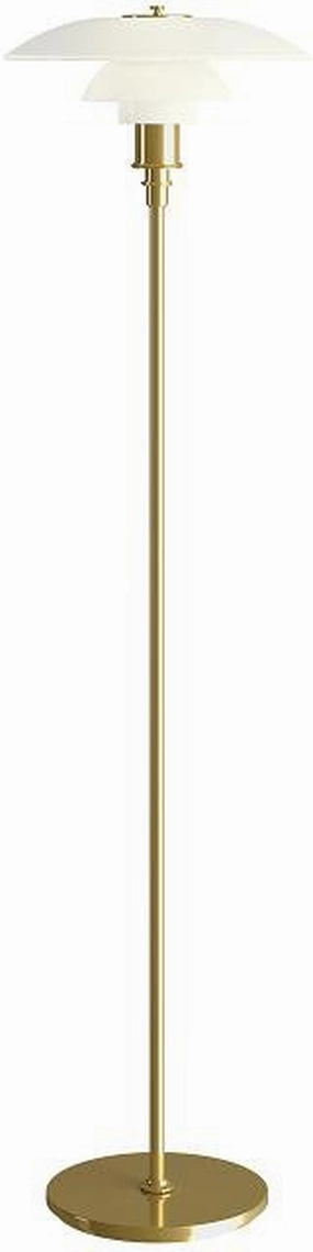 Louis Poulsen Ph 31/2 21/2 Floor Lamp, Brass garden LED light