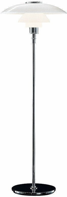 Louis Poulsen Ph 41/2 31/2 Glass Floor Lamp garden LED light