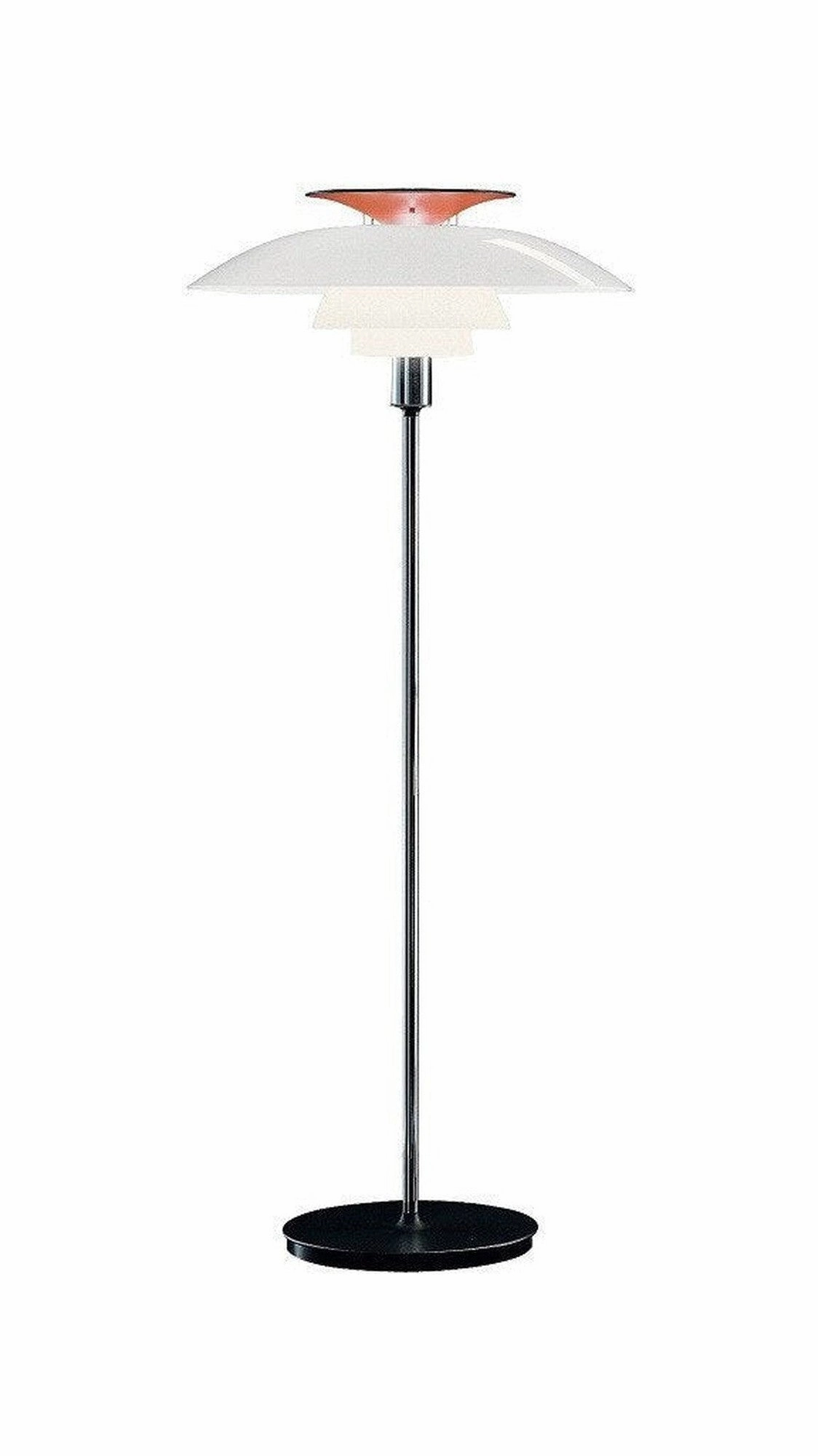 Louis Poulsen Ph 80 Floor Lamp, Acrylic Opal White garden LED light