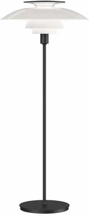 Louis Poulsen Ph 80 Floor Lamp, White/Black garden LED light