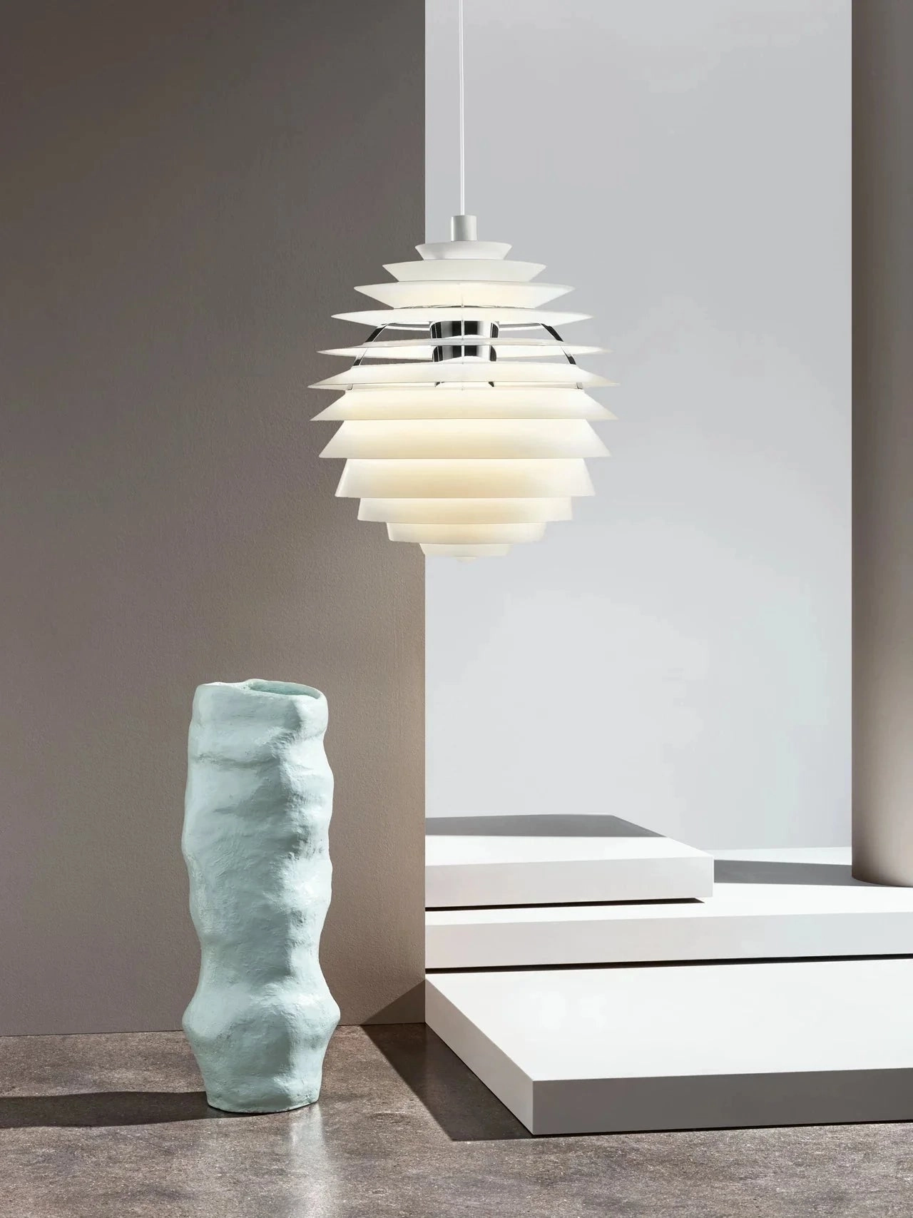 Louis Poulsen Ph Louvre Outdoor Pendant 2986 Lumens Led 3000 K 96 W, Dali