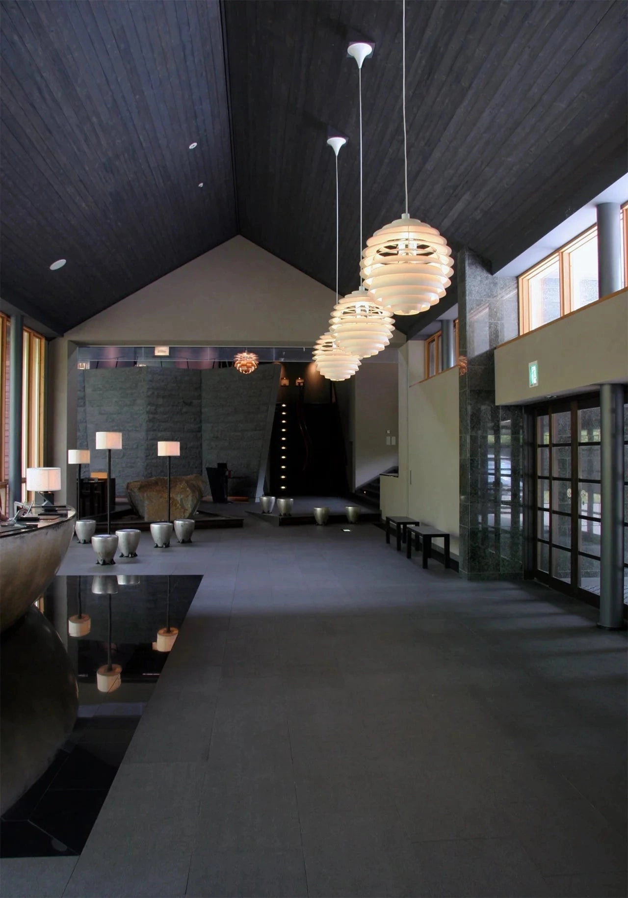 Louis Poulsen Ph Louvre Outdoor Pendant 2986 Lumens Led 3000 K 96 W, Dali