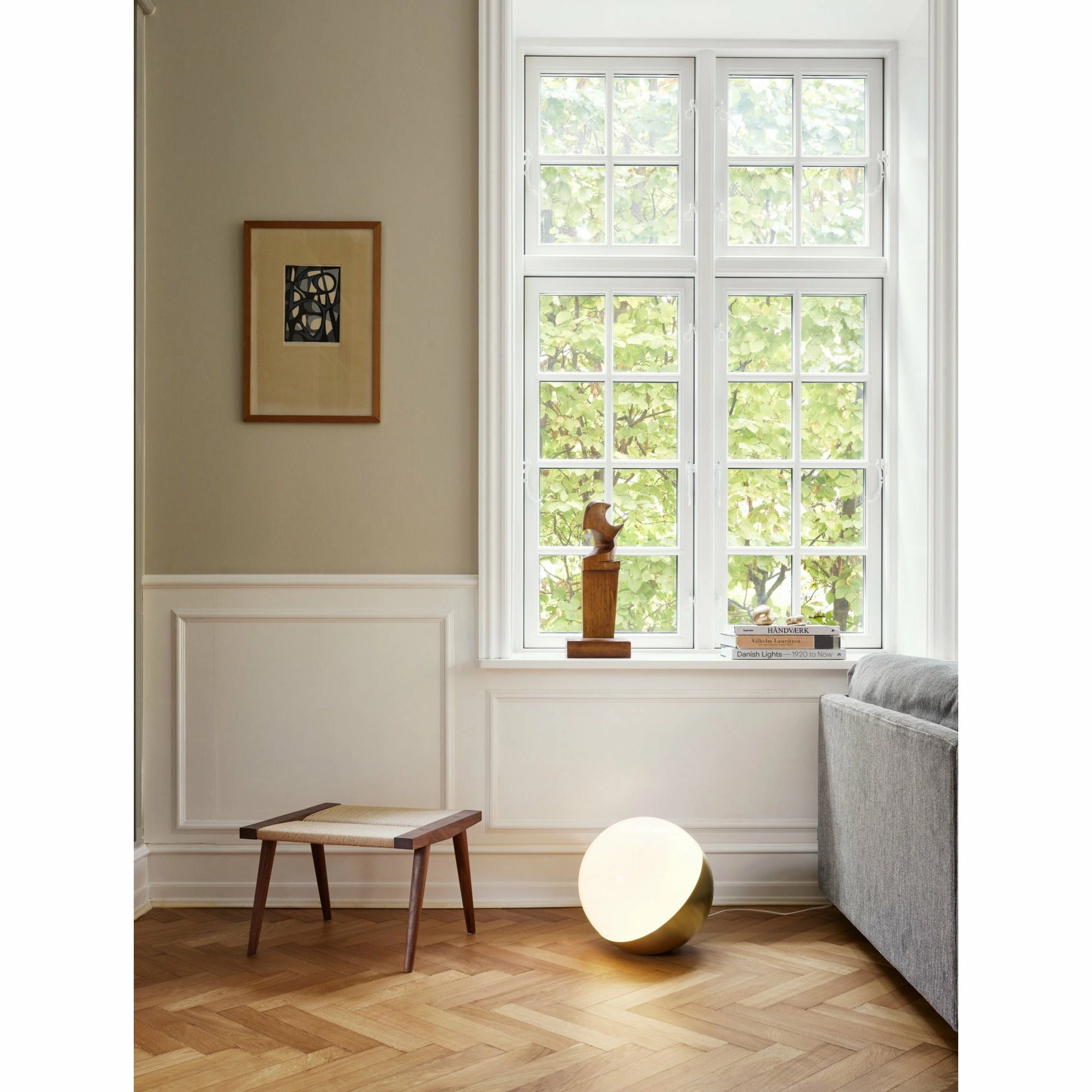 Louis Poulsen Vl Studio 320 Table/Floor Lamp, Brass