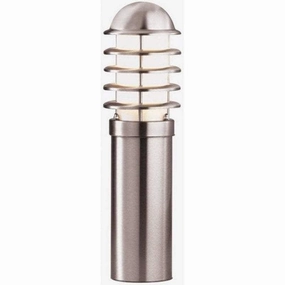 Louvre Small Stainless Steel Outdoor Bollard Light outdoor wall lamp