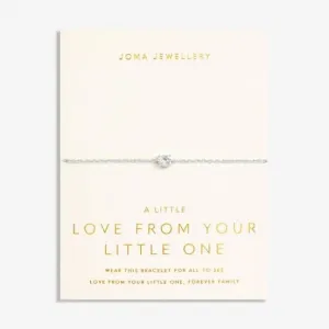 Love From Your Little Ones One Silver Plated 18cm   3cm   Bracelet 7301 Joma Jewellery
