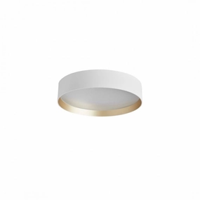 LUCIA PLAFOND 35 HVID/GULD ceramic table lamp