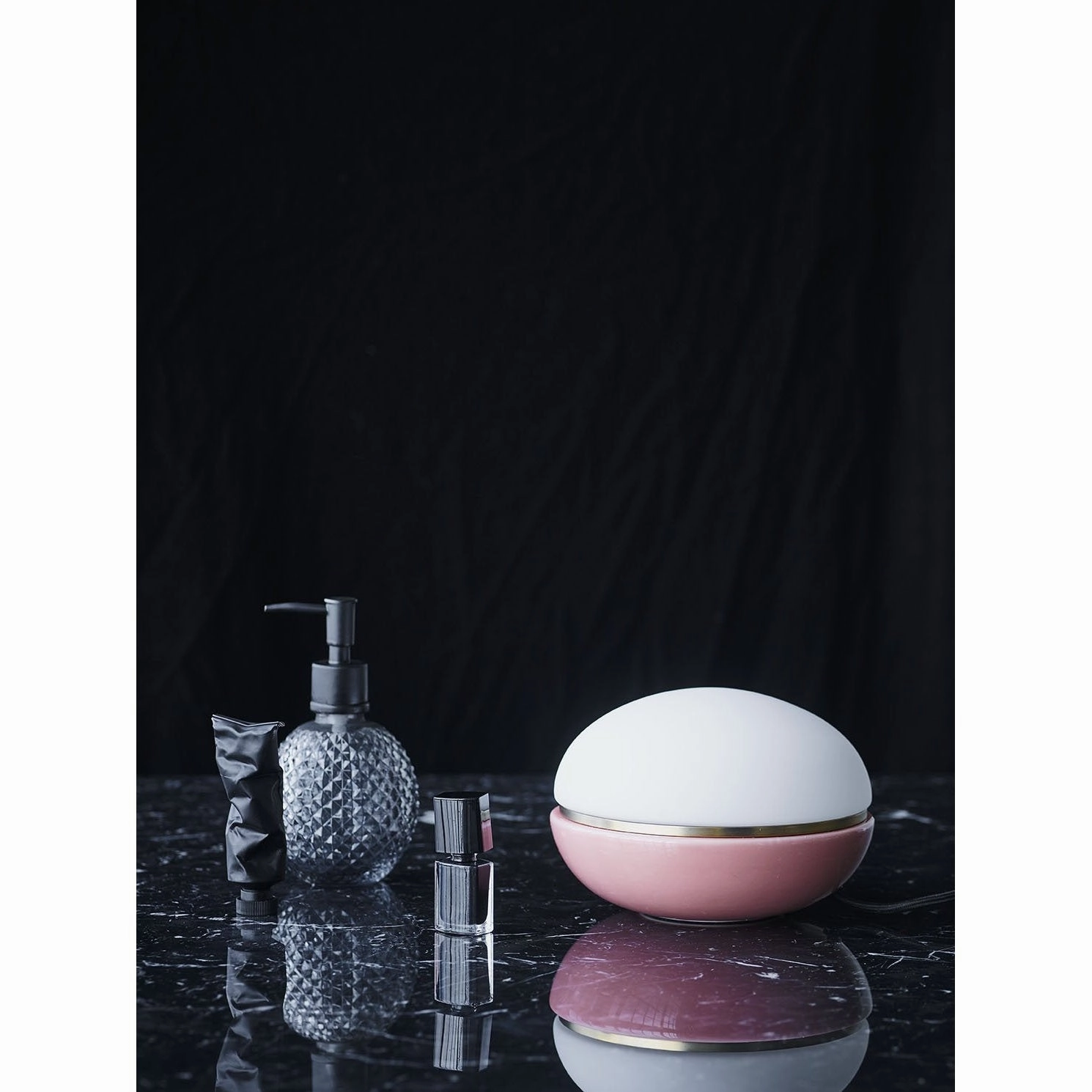 Lucie Kaas Macaroon Table Lamp Dark Grey, ? 18 Cm