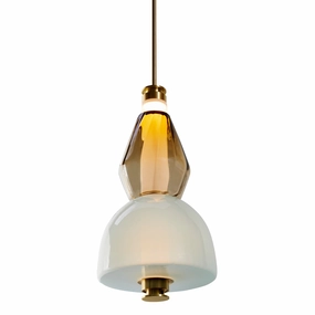 Luna Kaleido Small Pendant, Option A rechargeable bedside light